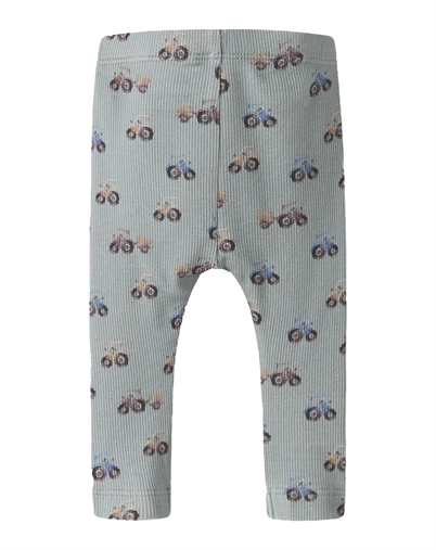 Name it - NBMLudwig Long Leggings - Green Milieu